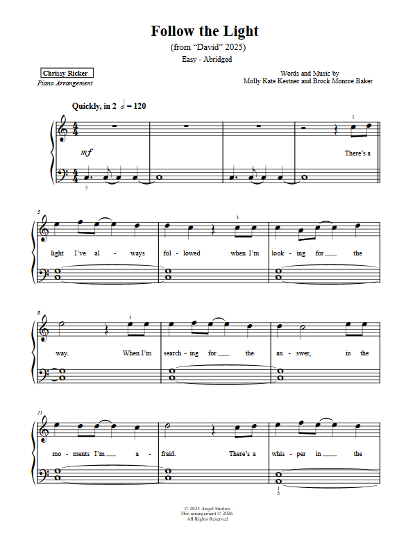 Follow the Light Sample Page