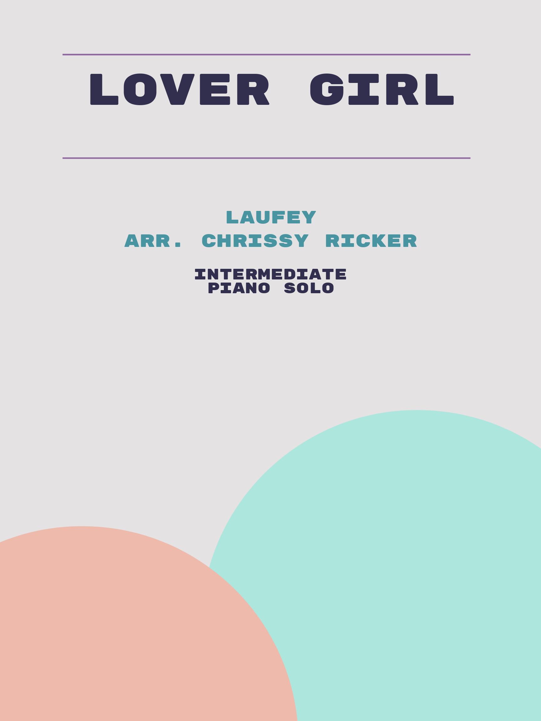 Lover Girl by Laufey