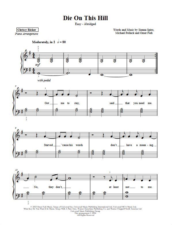 Die on this Hill Sample Page