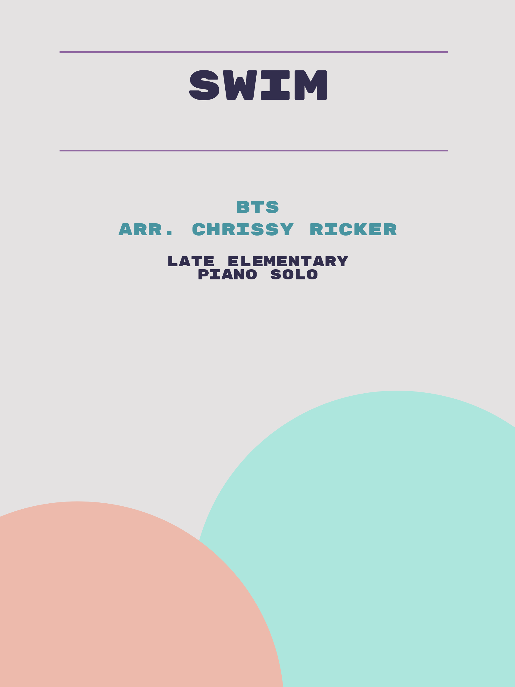 SWIM by BTS
