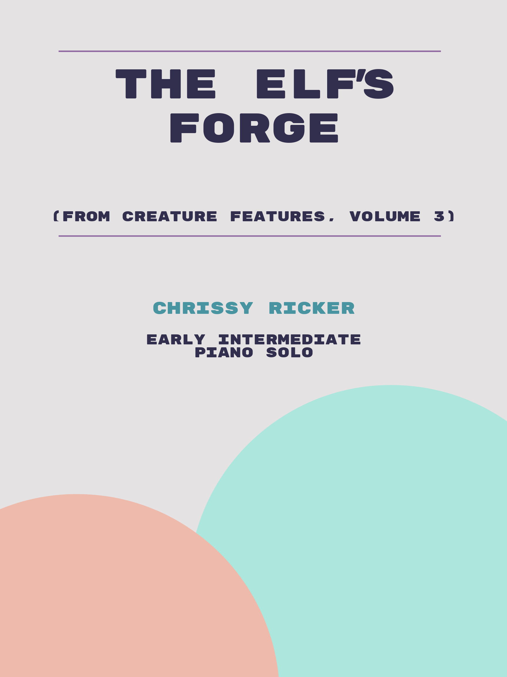 The Elf's Forge by Chrissy Ricker