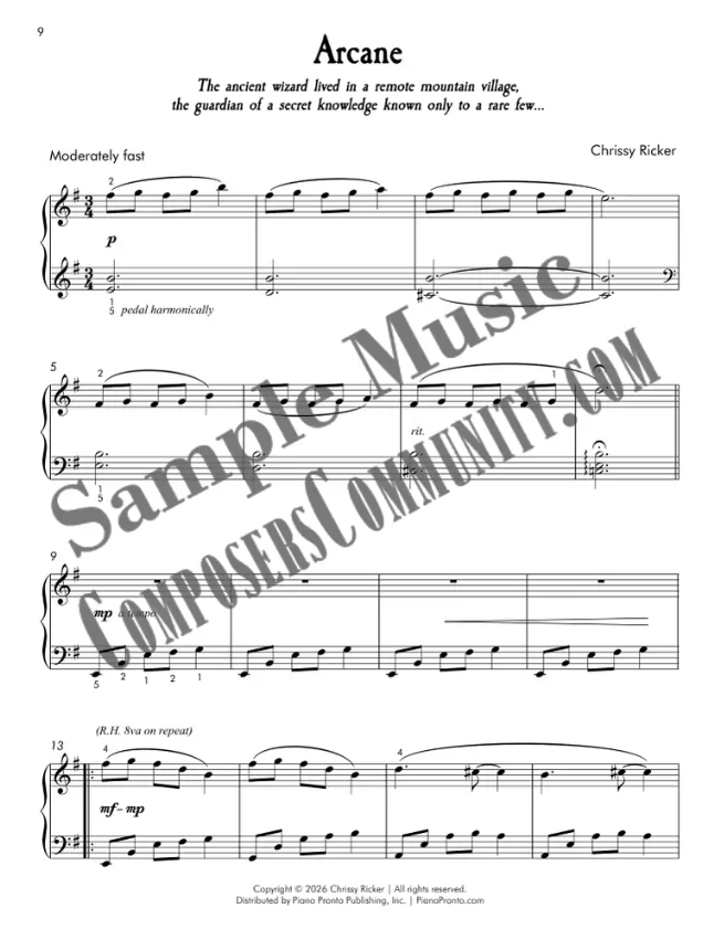Arcane Sample Page