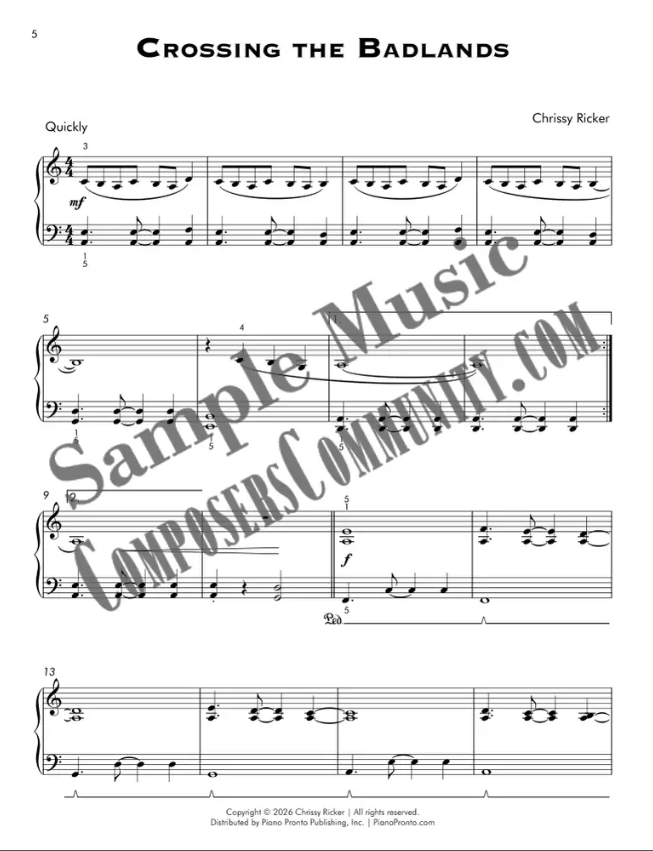 Crossing the Badlands Sample Page