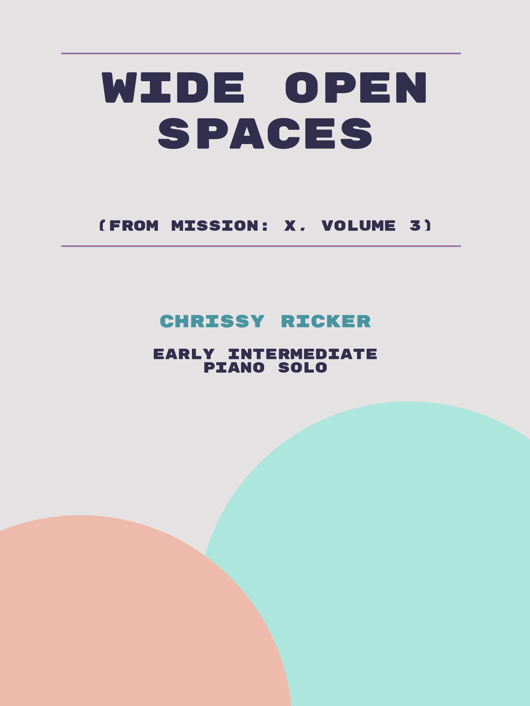 Wide Open Spaces by Chrissy Ricker