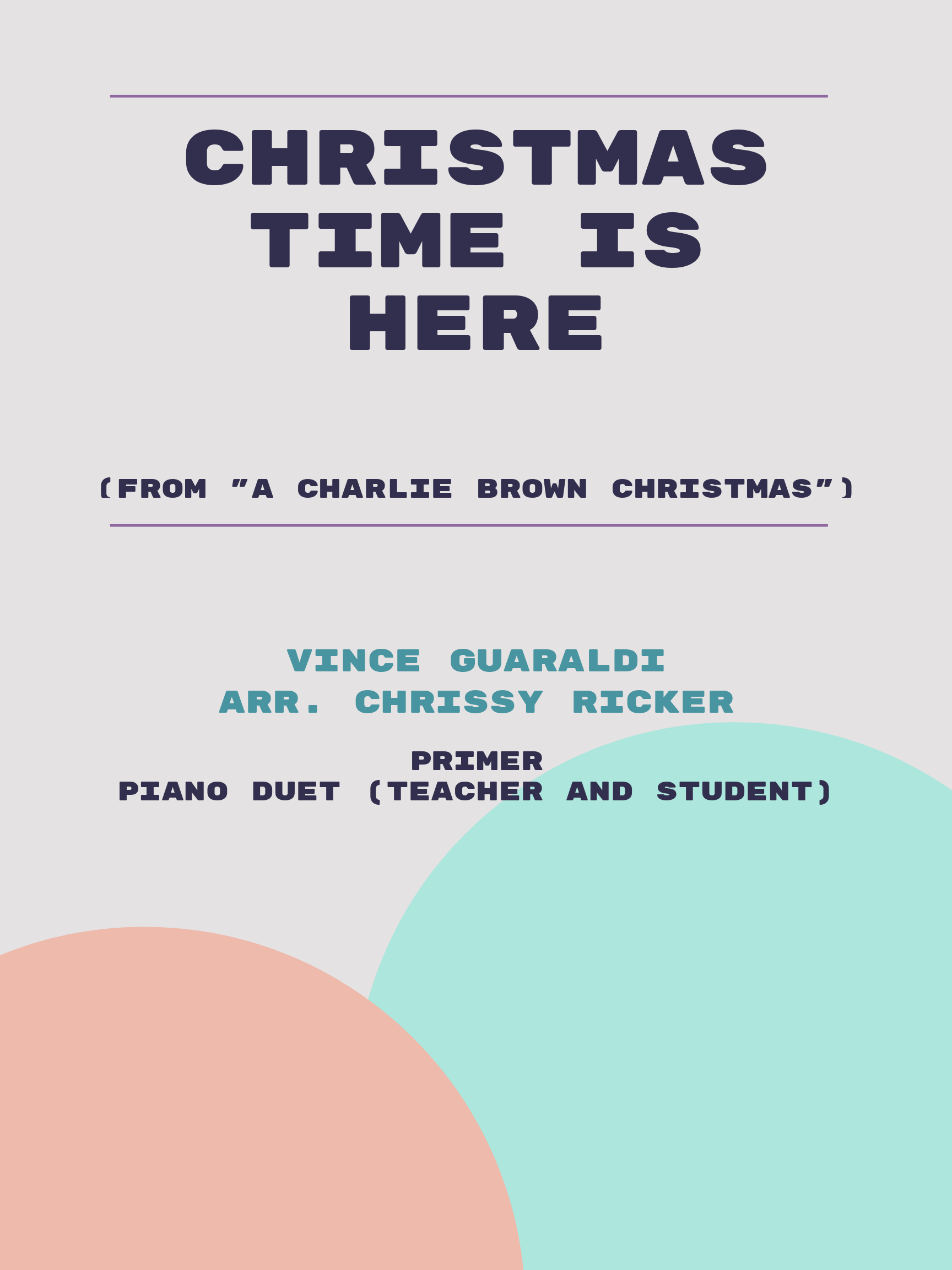 Christmas Time is Here by Vince Guaraldi