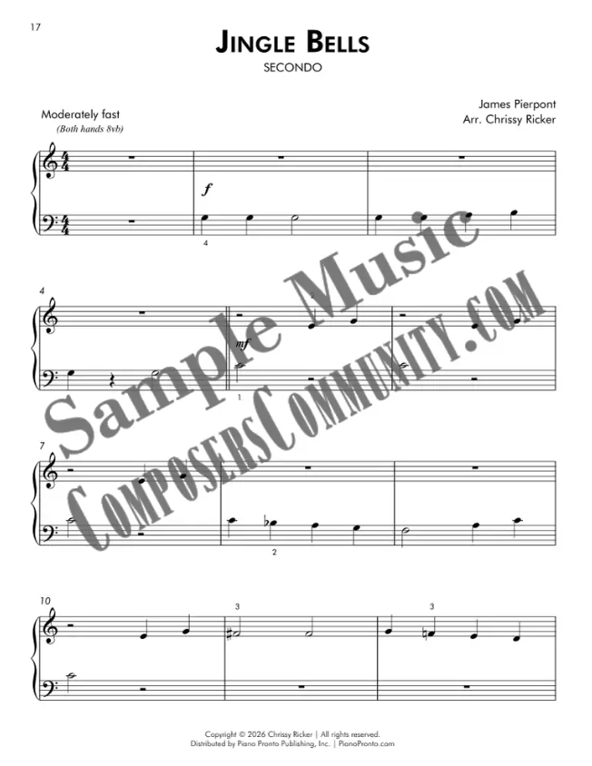 Jingle Bells Sample Page