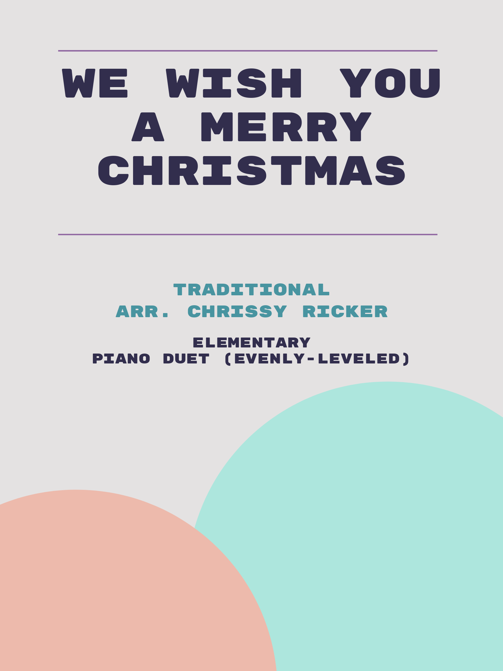 We Wish You a Merry Christmas by Traditional