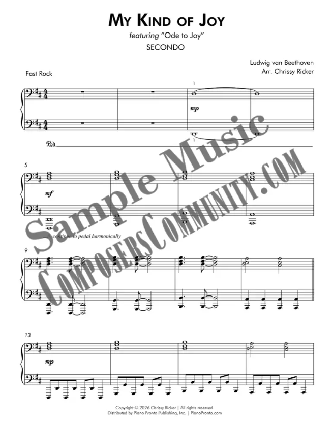 My Kind of Joy Sample Page