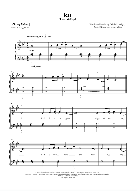 less Sample Page