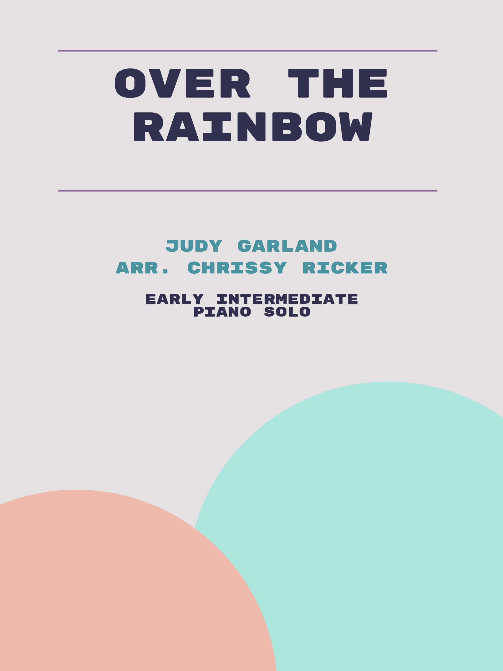 Over the Rainbow by Judy Garland