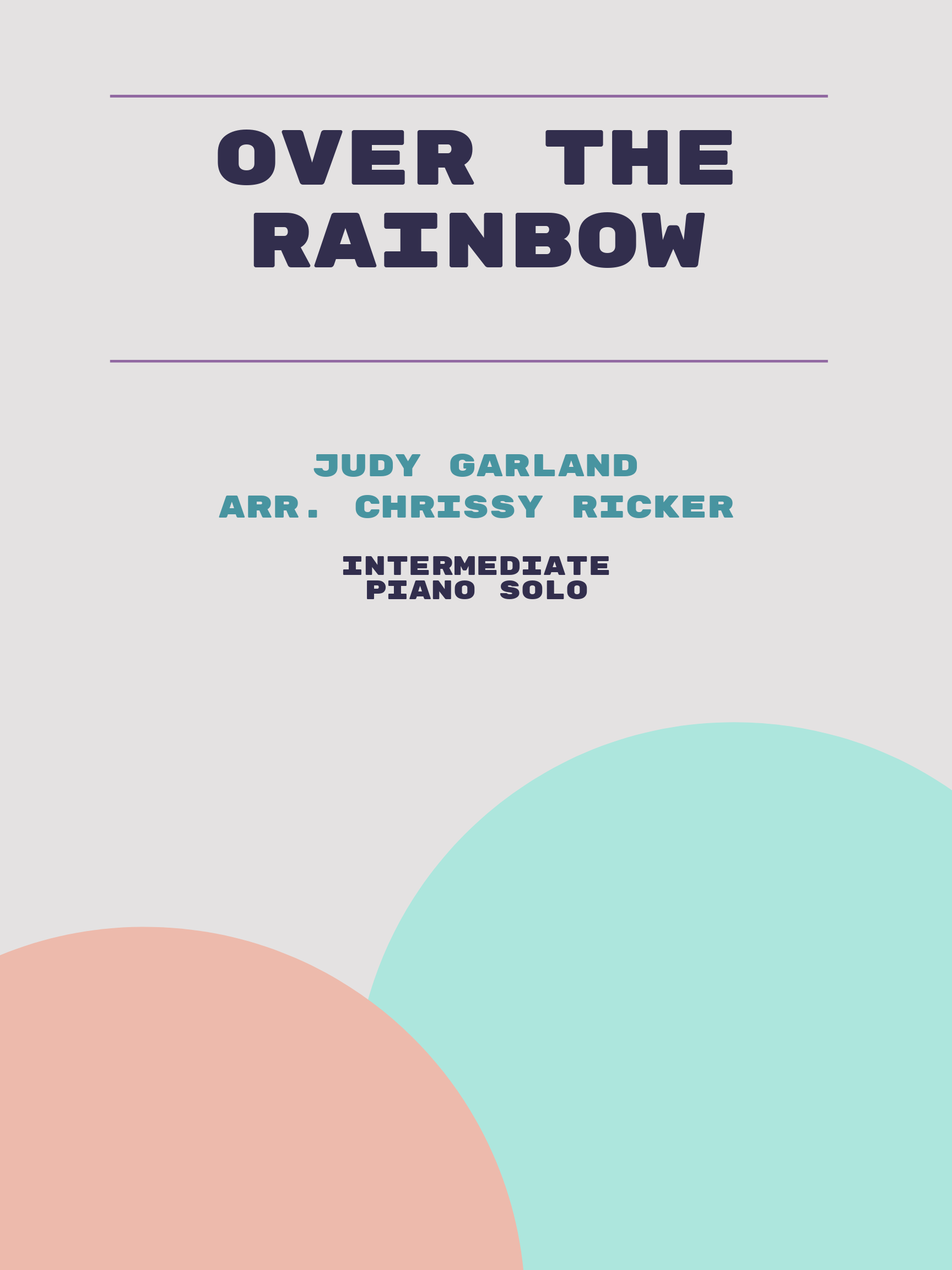 Over the Rainbow by Judy Garland