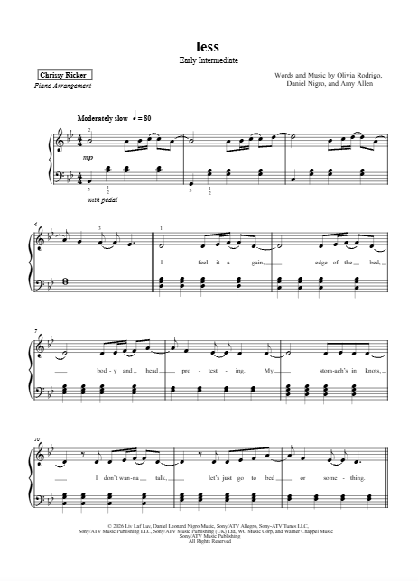 less Sample Page