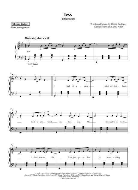 less Sample Page