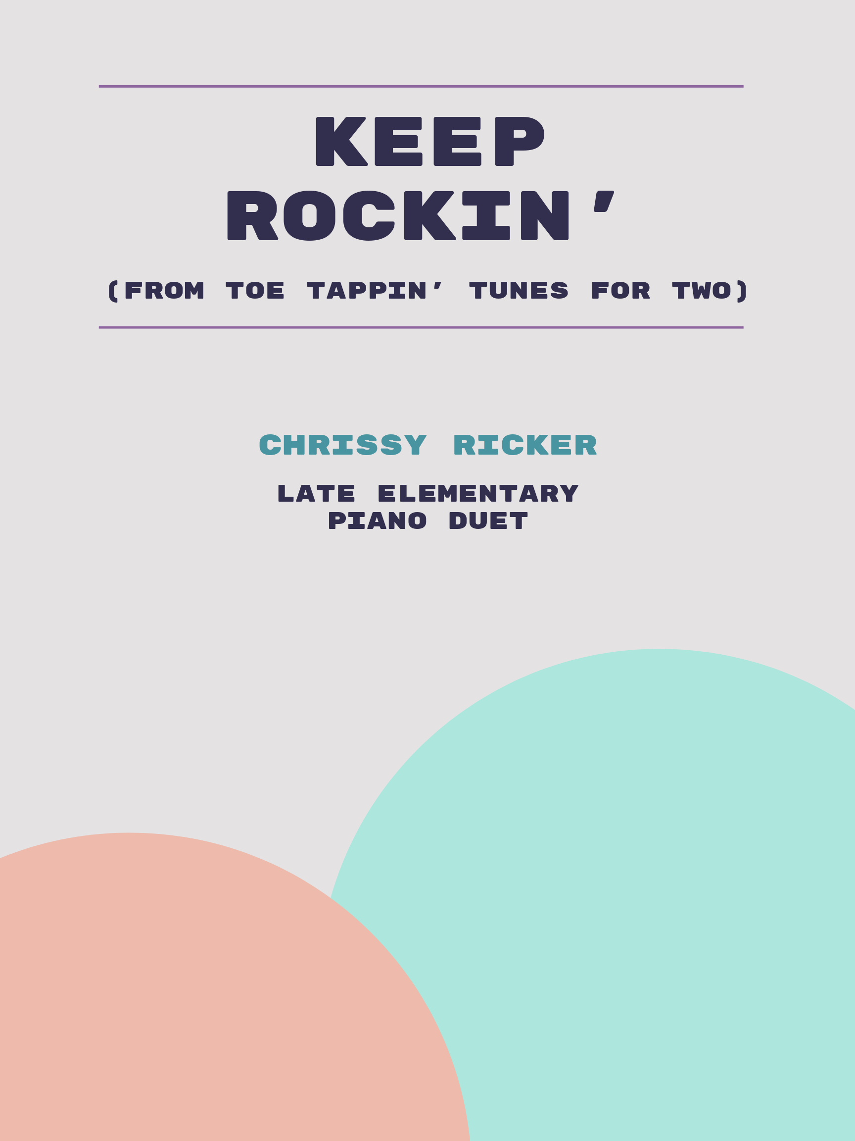 Keep Rockin' by Chrissy Ricker