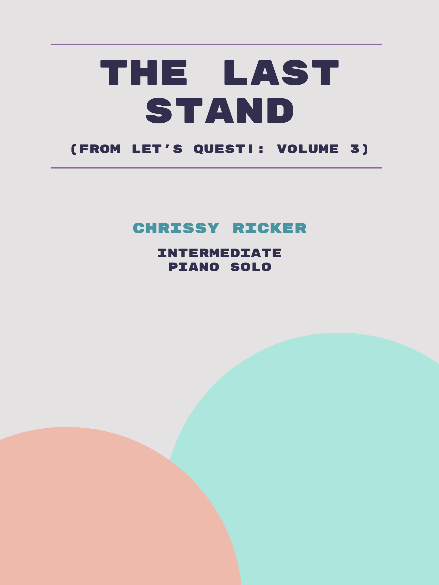 The Last Stand by Chrissy Ricker