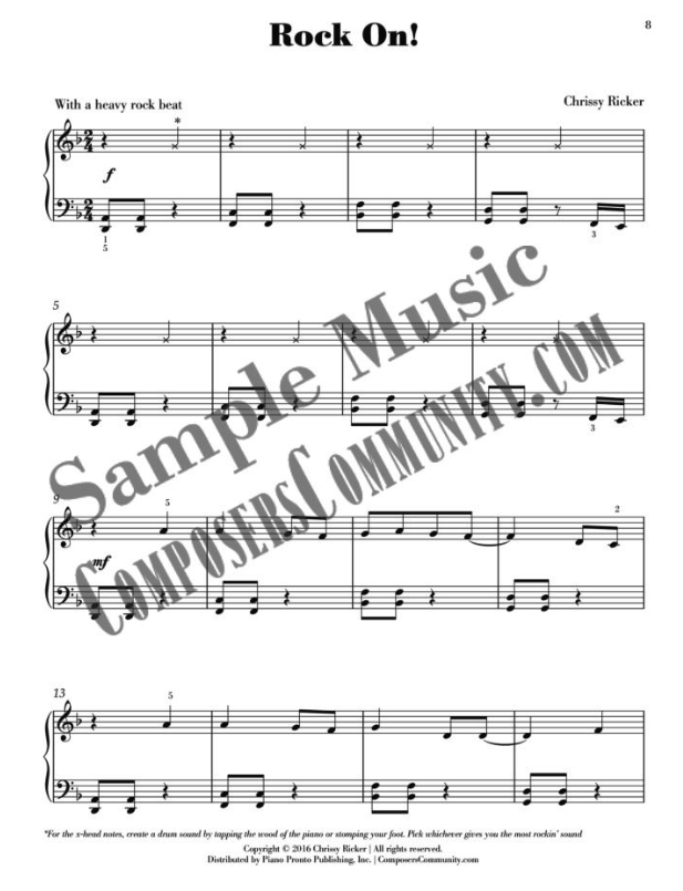 Rock On! Sample Page