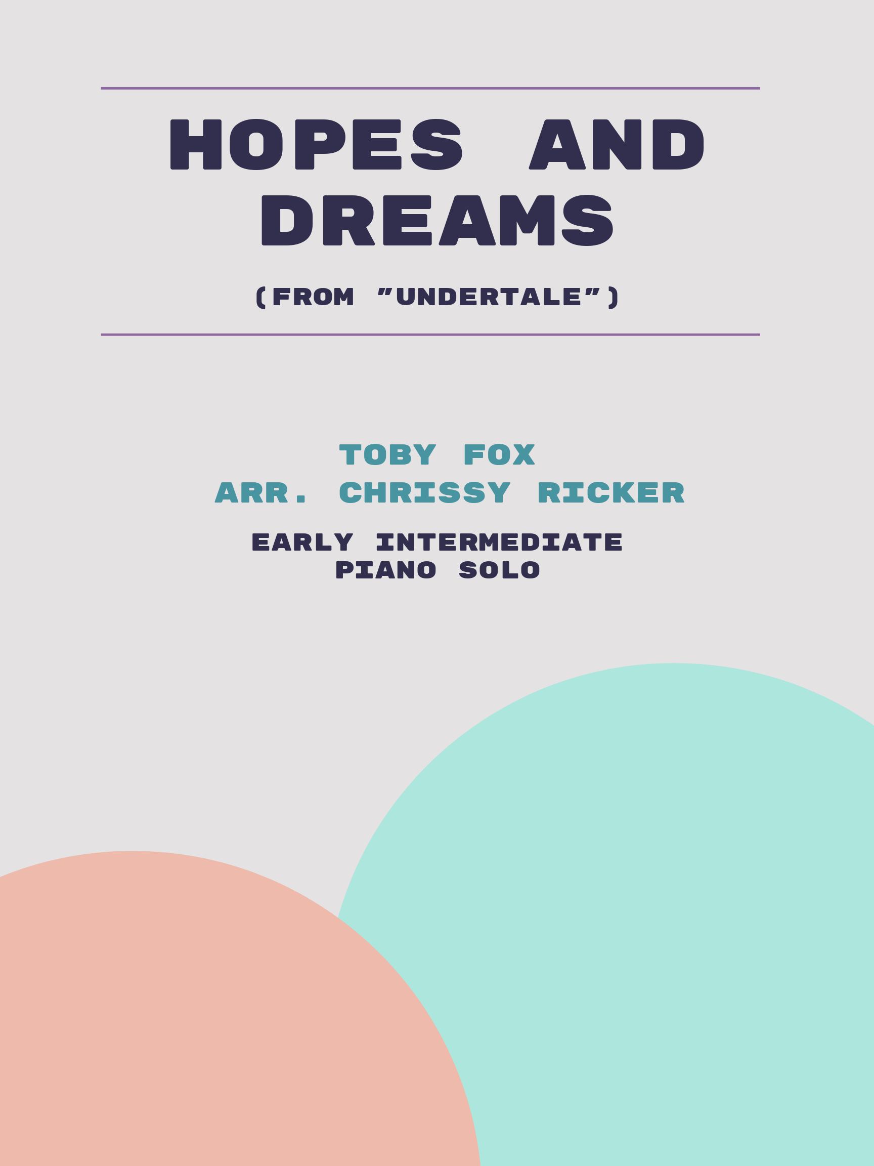 Hopes and Dreams by Toby Fox