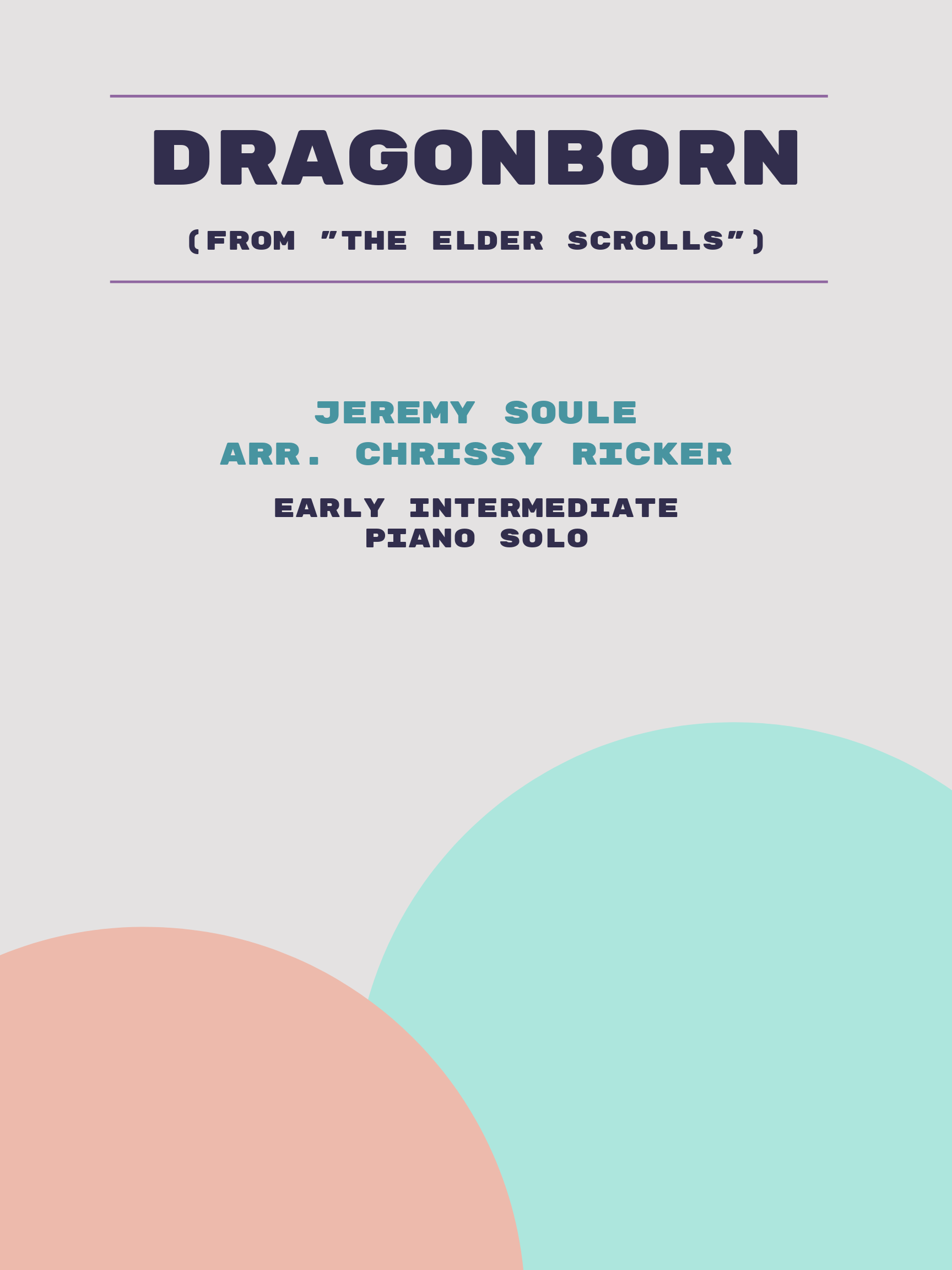 Dragonborn by Jeremy Soule