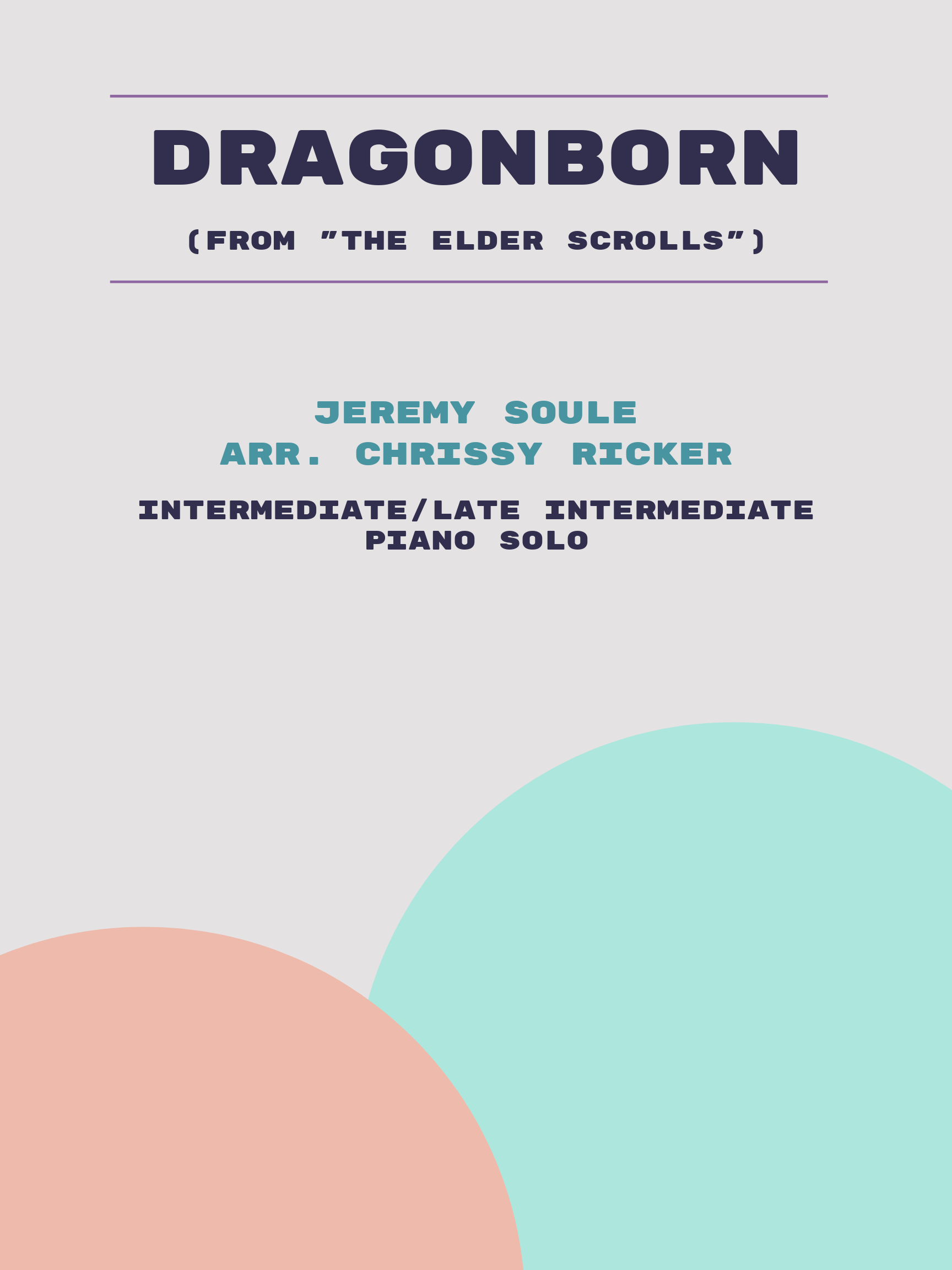 Dragonborn by Jeremy Soule