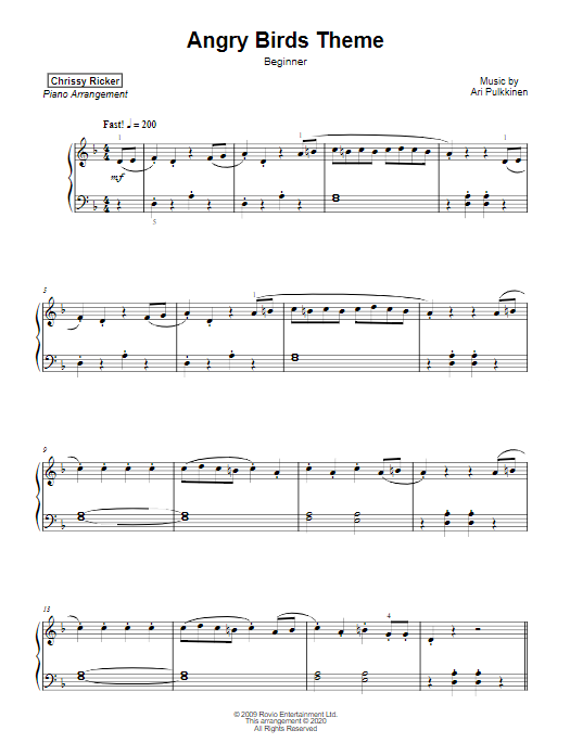 Angry Birds Theme Sample Page