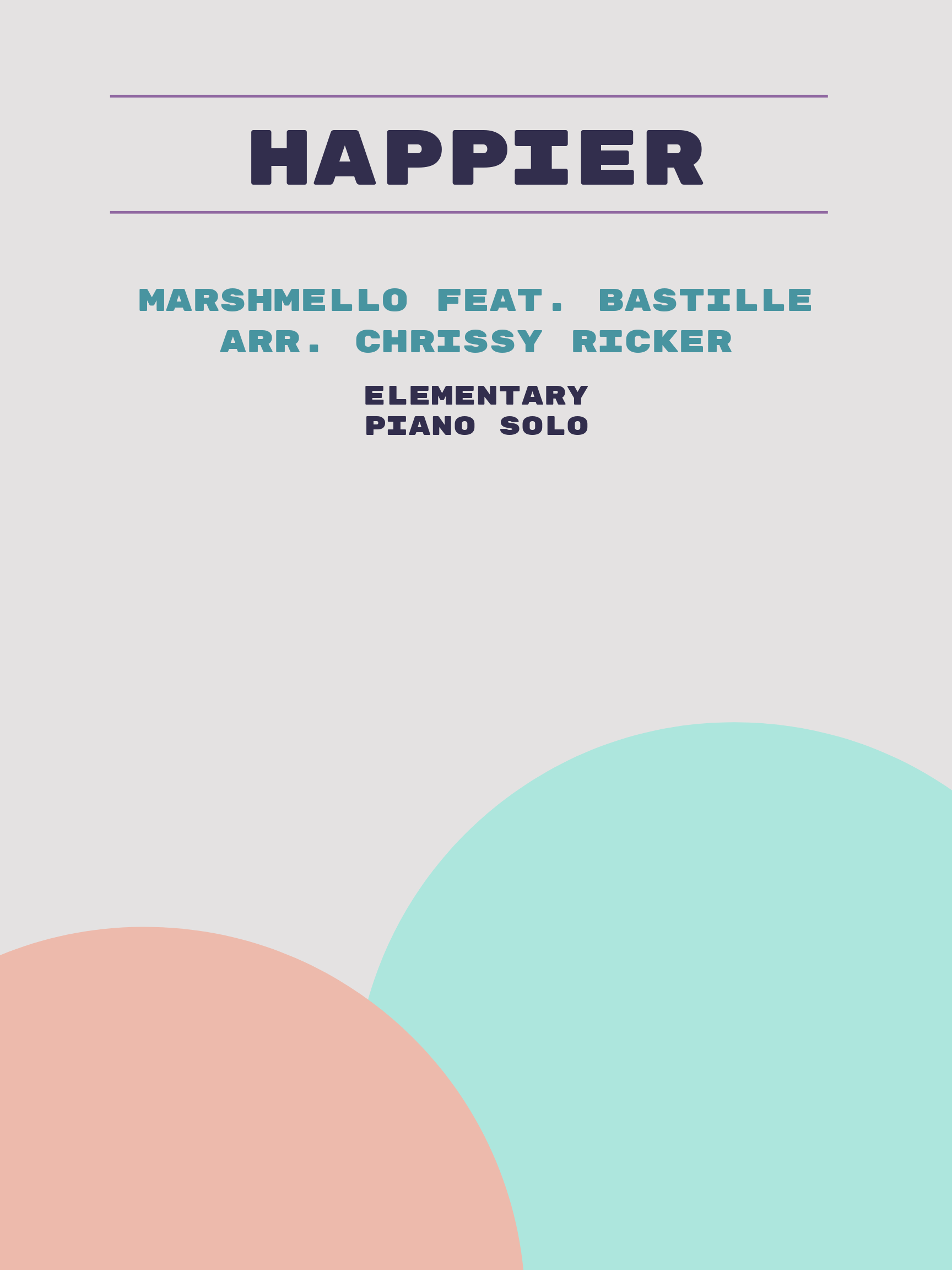 Happier by Marshmello feat. Bastille