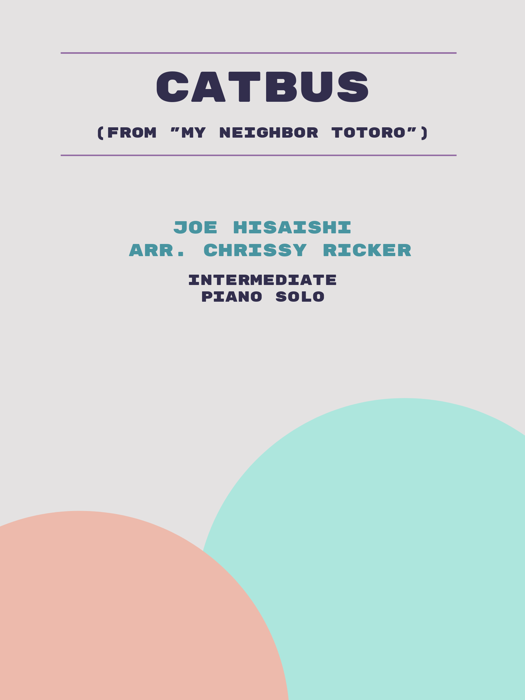 Catbus by Joe Hisaishi