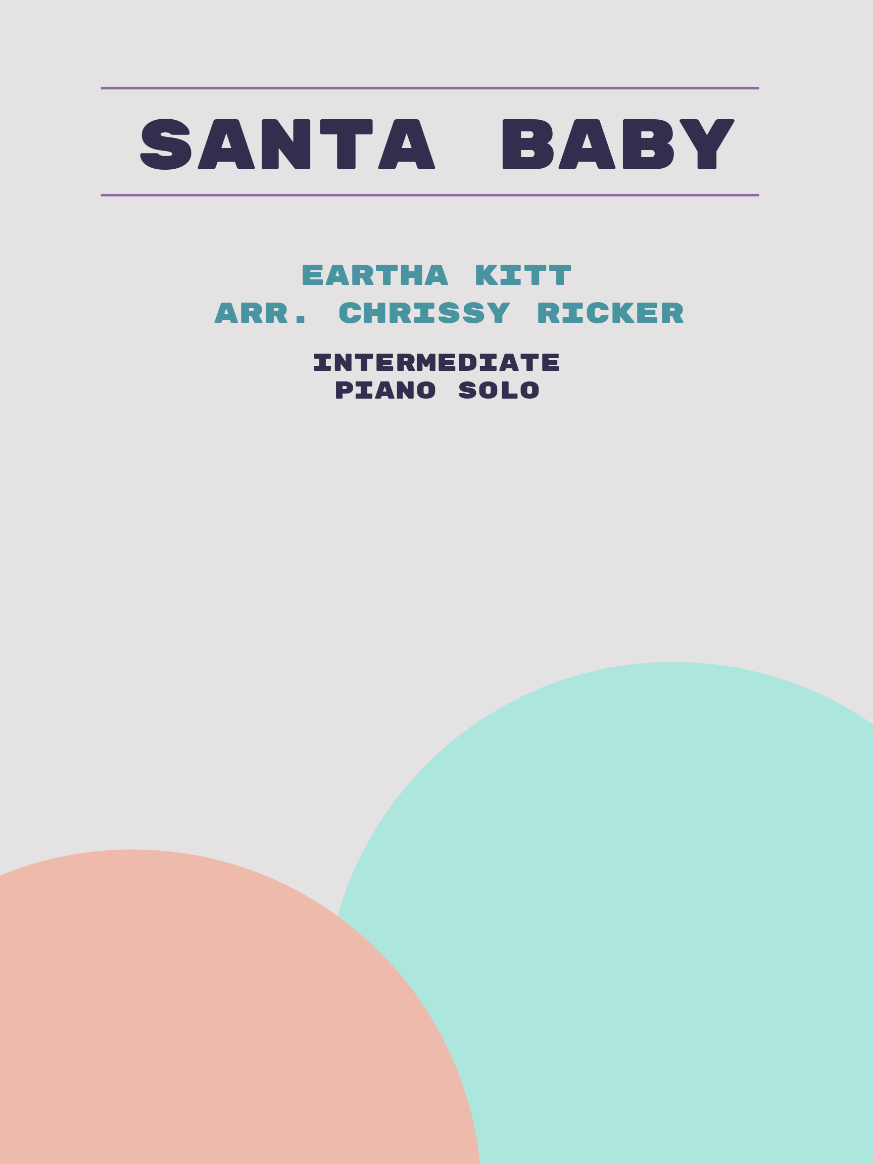 Santa Baby by Eartha Kitt