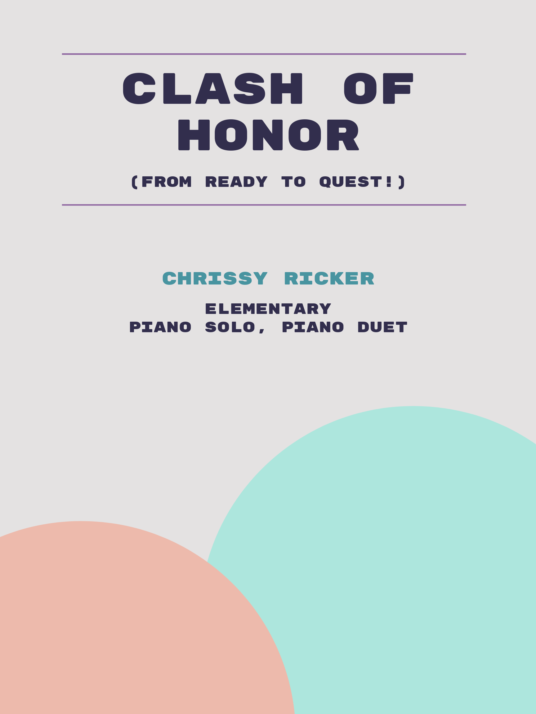 Clash of Honor by Chrissy Ricker