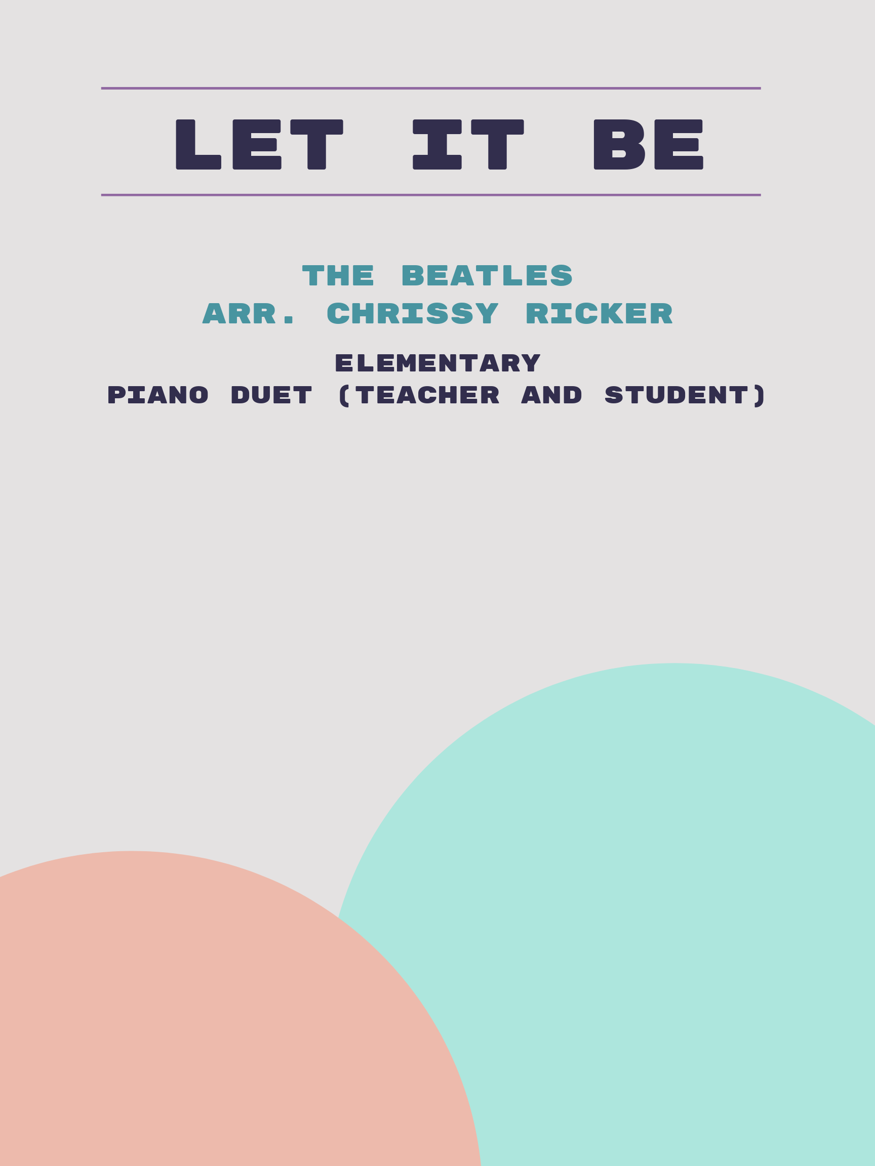 Let It Be by The Beatles