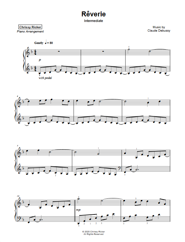 Reverie Sample Page