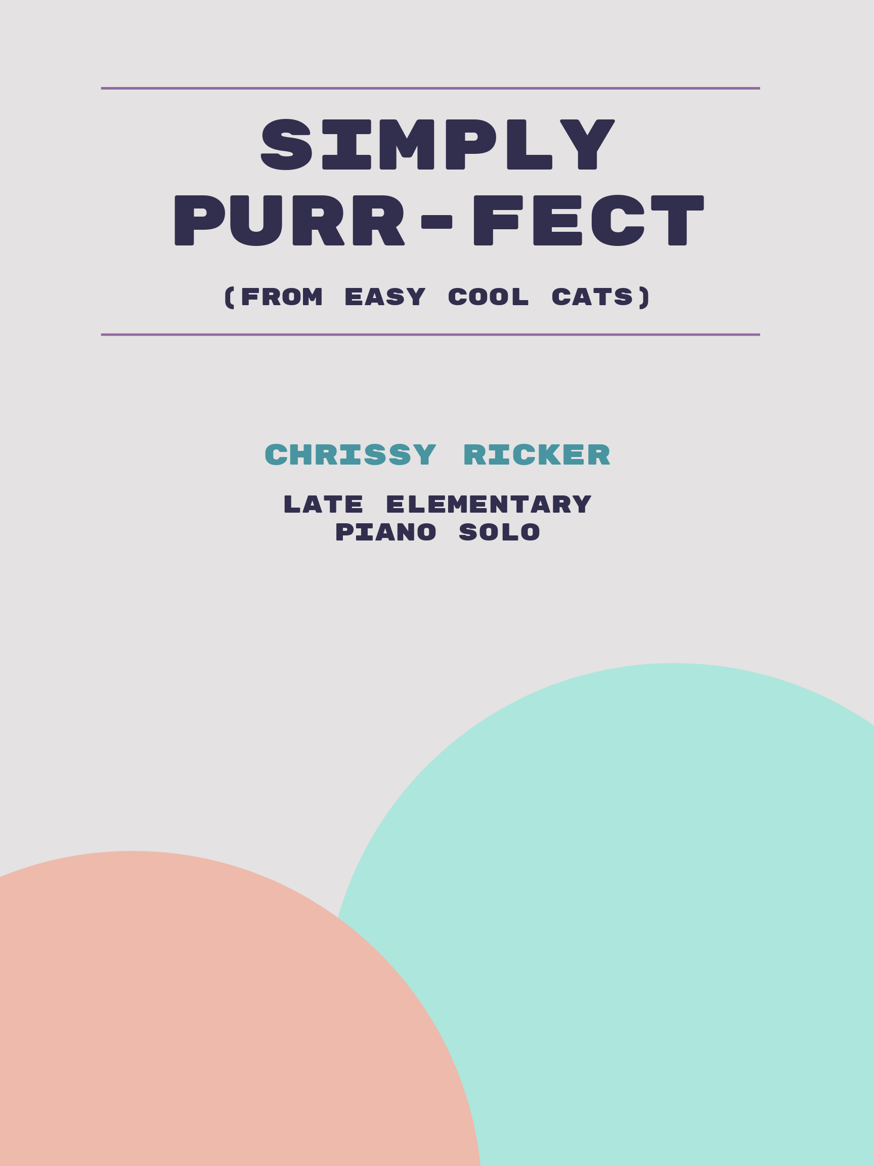 Simply Purr-fect by Chrissy Ricker