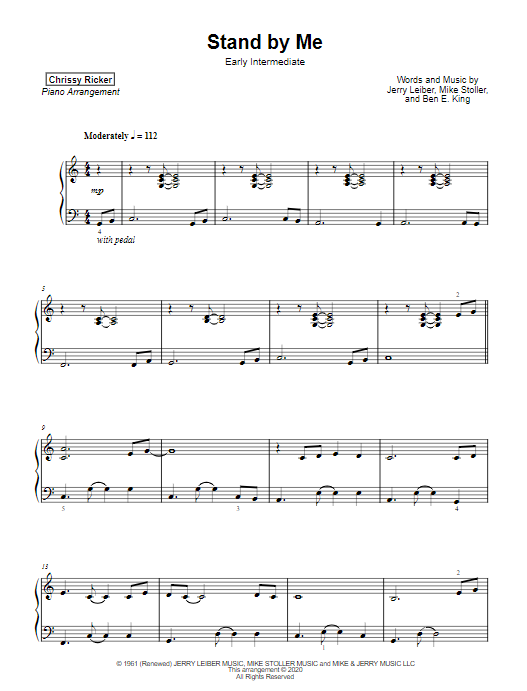 Stand by Me Sample Page