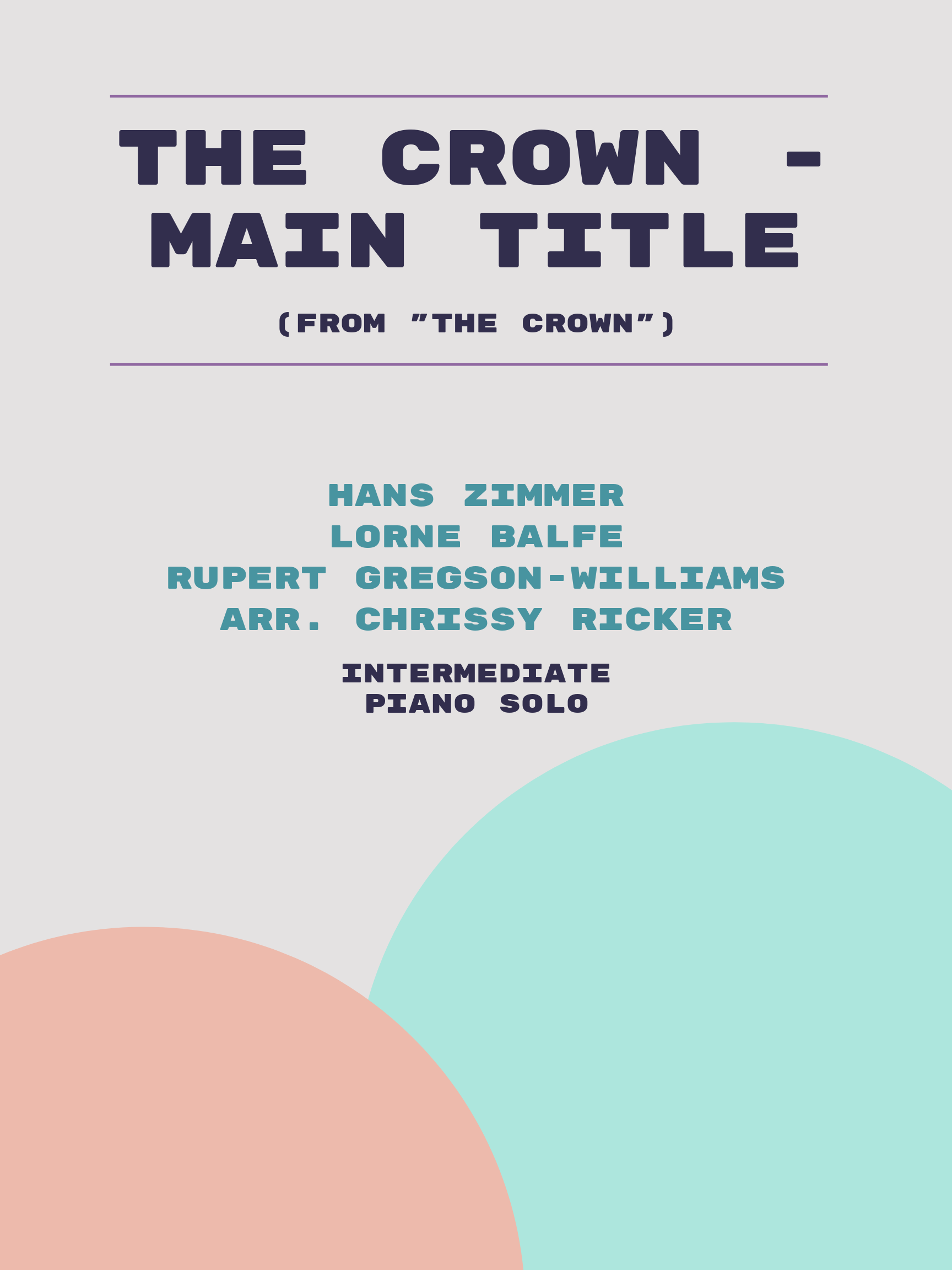 The Crown - Main Title by Hans Zimmer, Lorne Balfe, Rupert Gregson-Williams