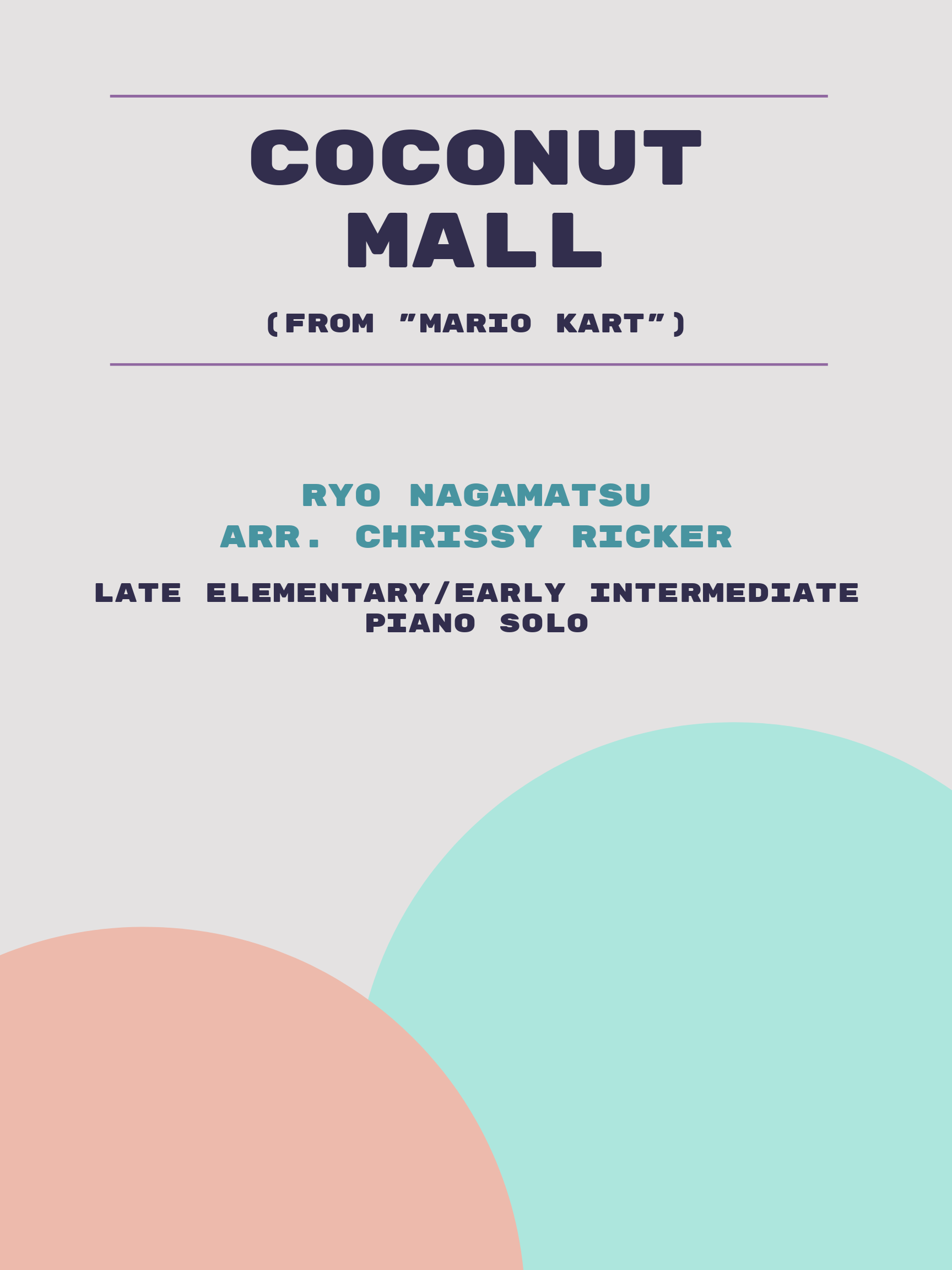 Coconut Mall Sample Page