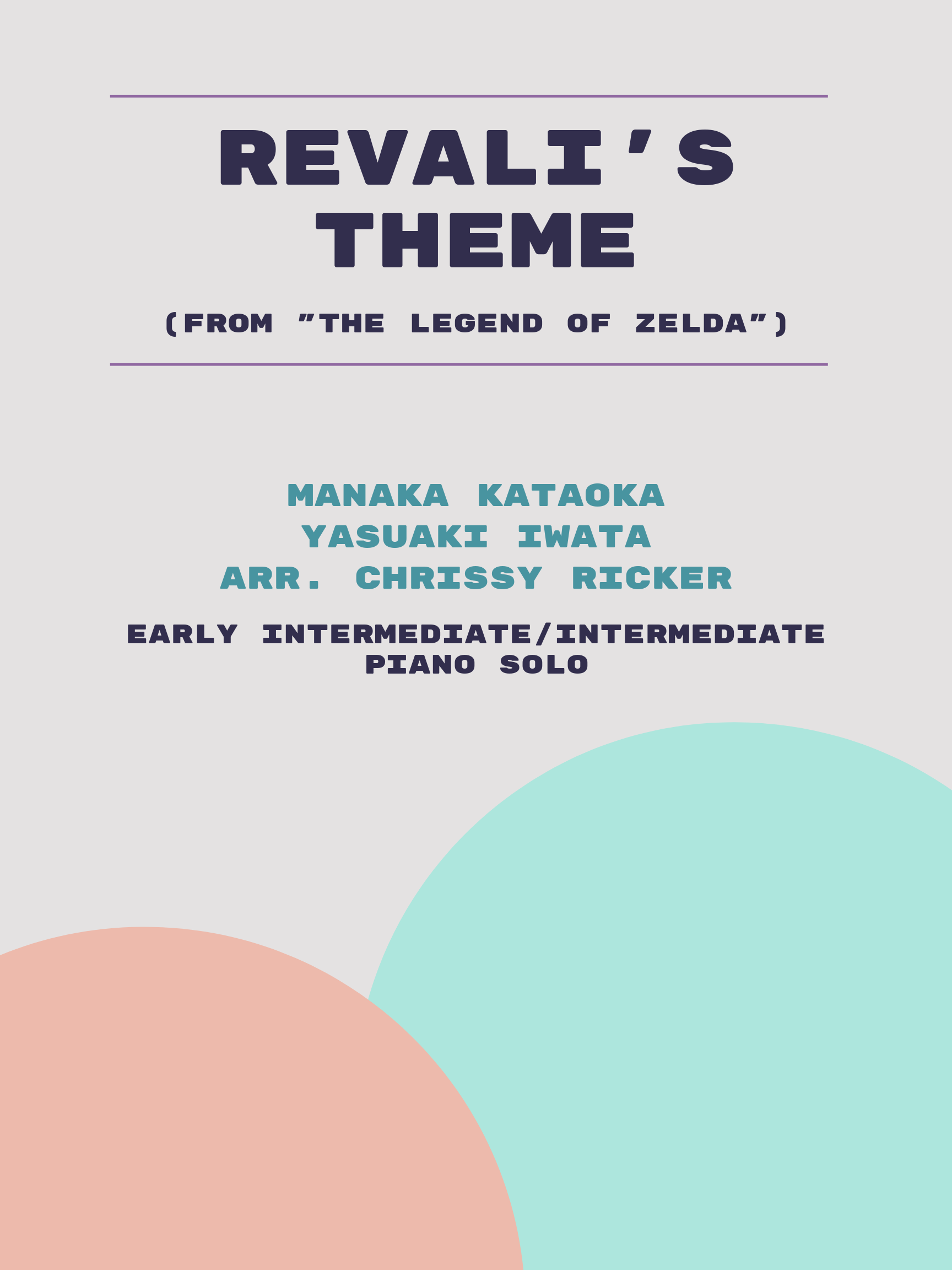 Revali's Theme Sample Page
