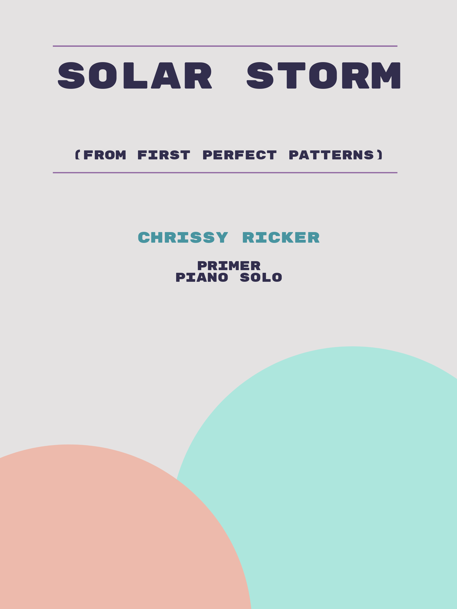Solar Storm by Chrissy Ricker