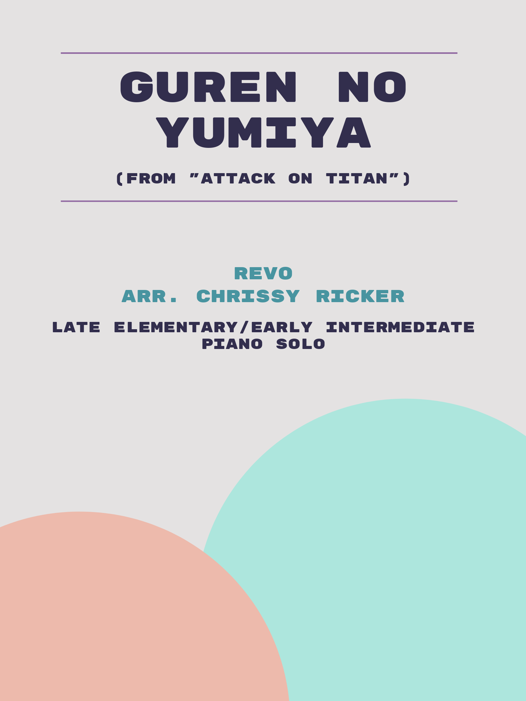Guren no Yumiya by Revo