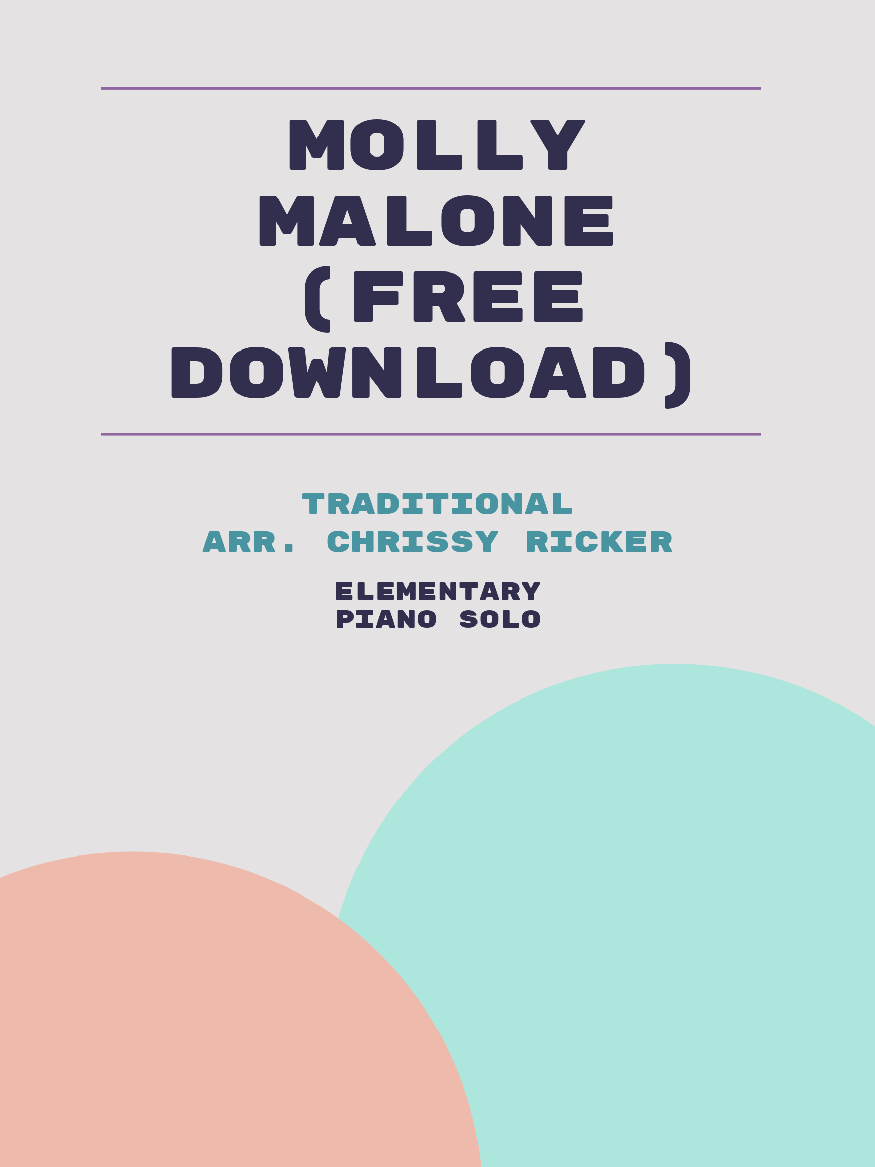 Molly Malone (free download) by Traditional