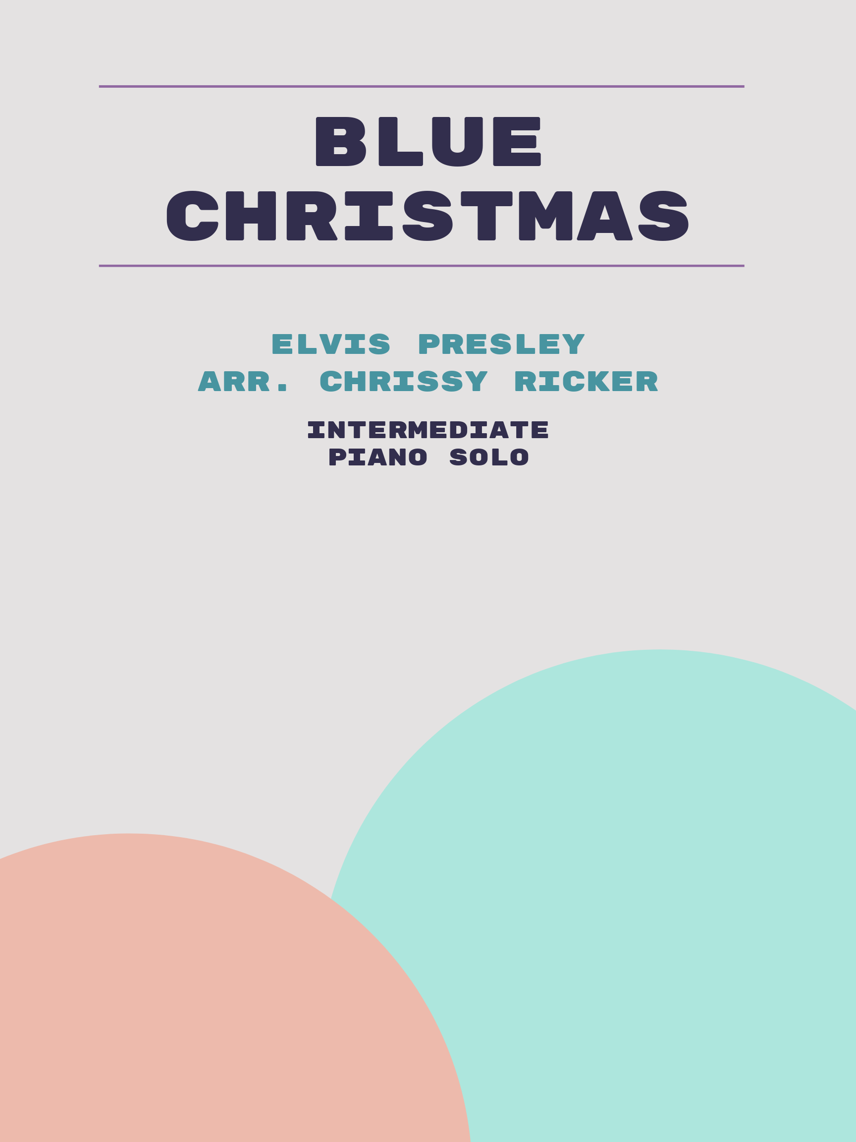 Blue Christmas by Elvis Presley