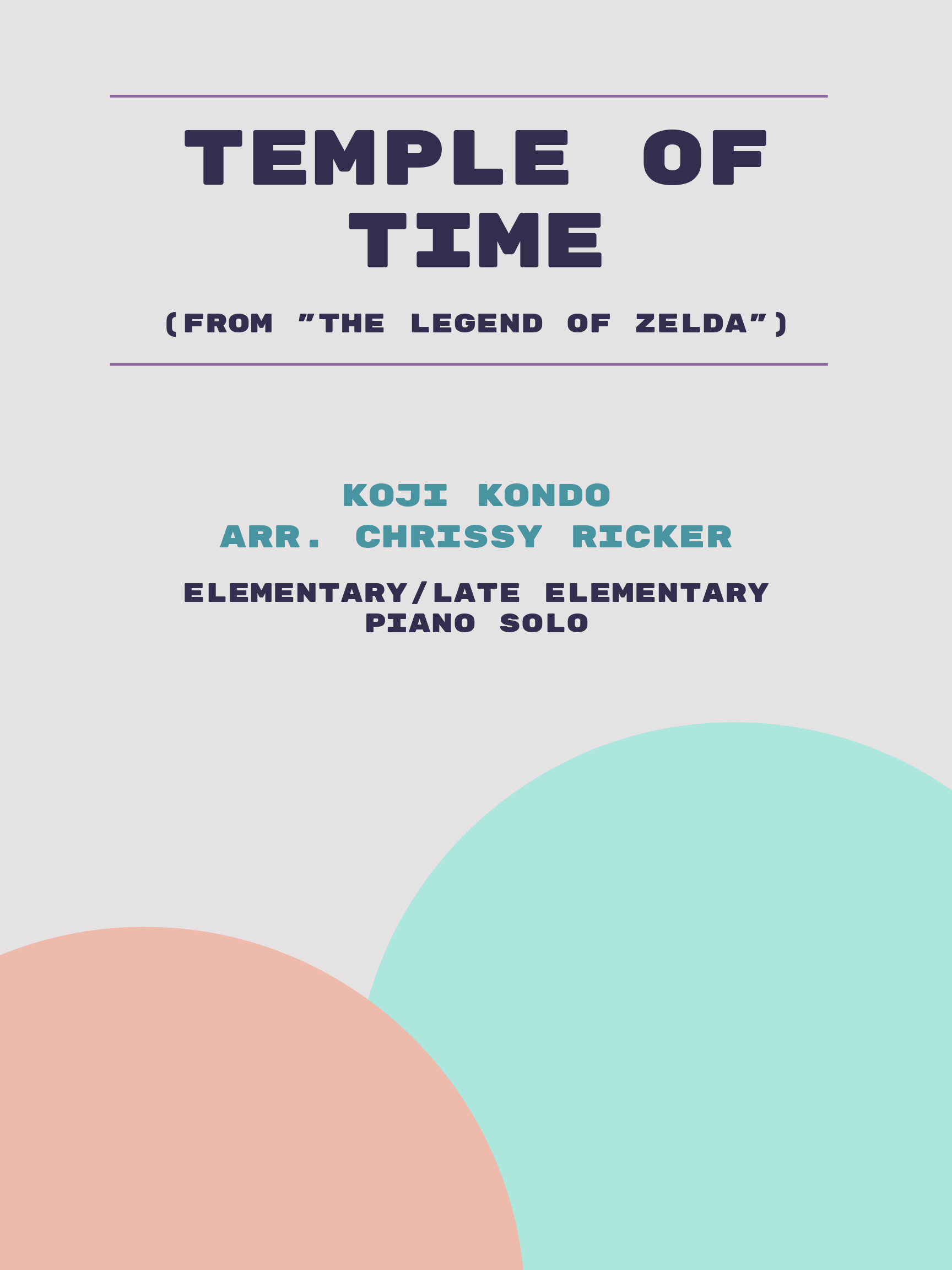 Temple of Time by Koji Kondo