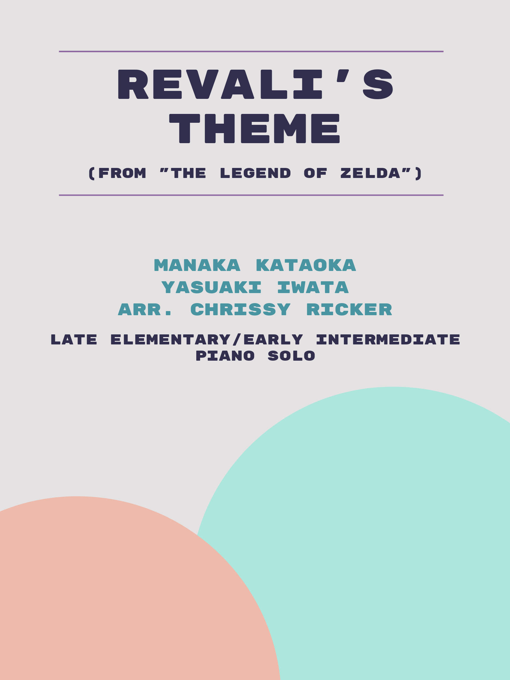 Revali's Theme Sample Page