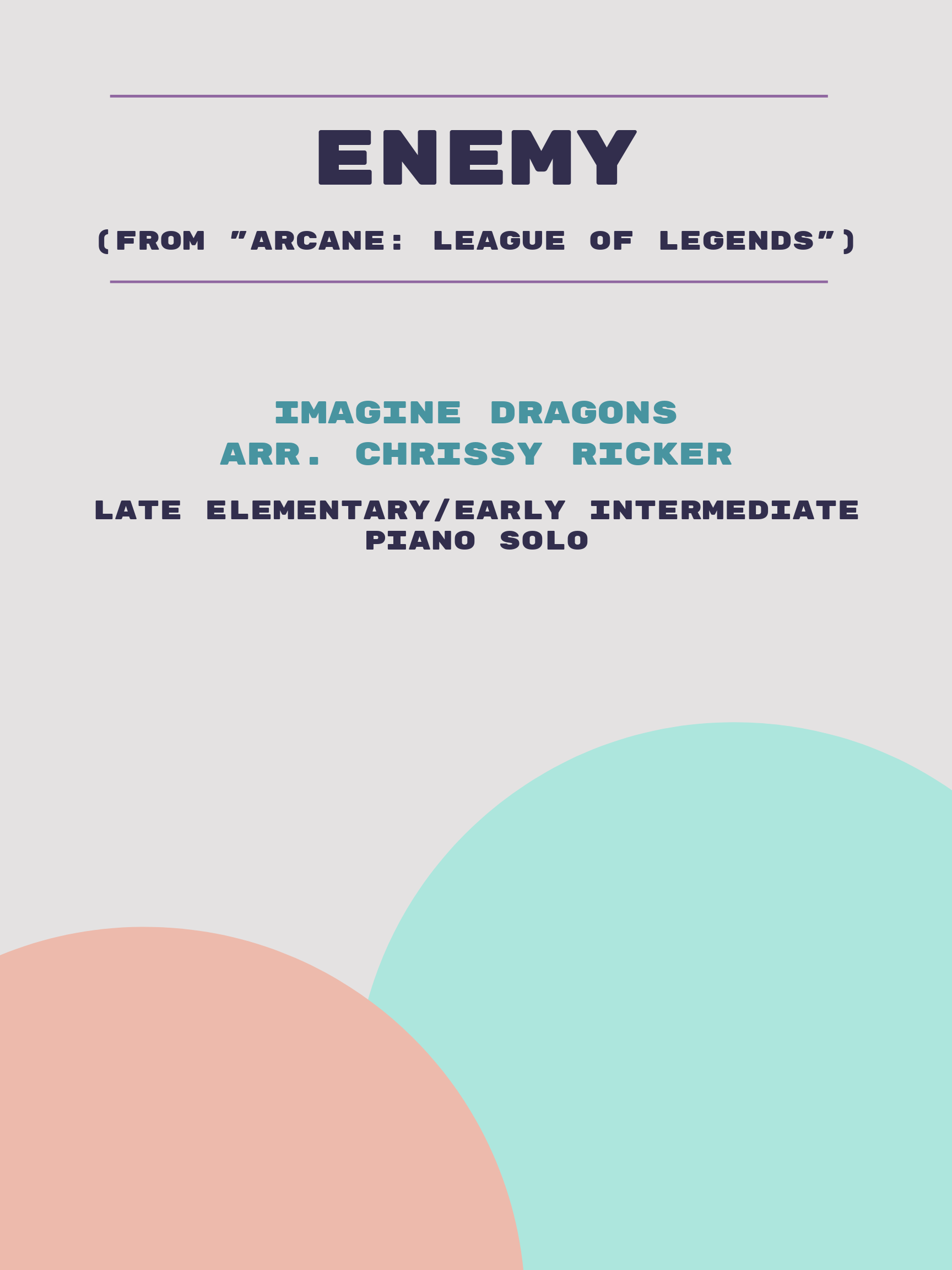 Enemy Sample Page