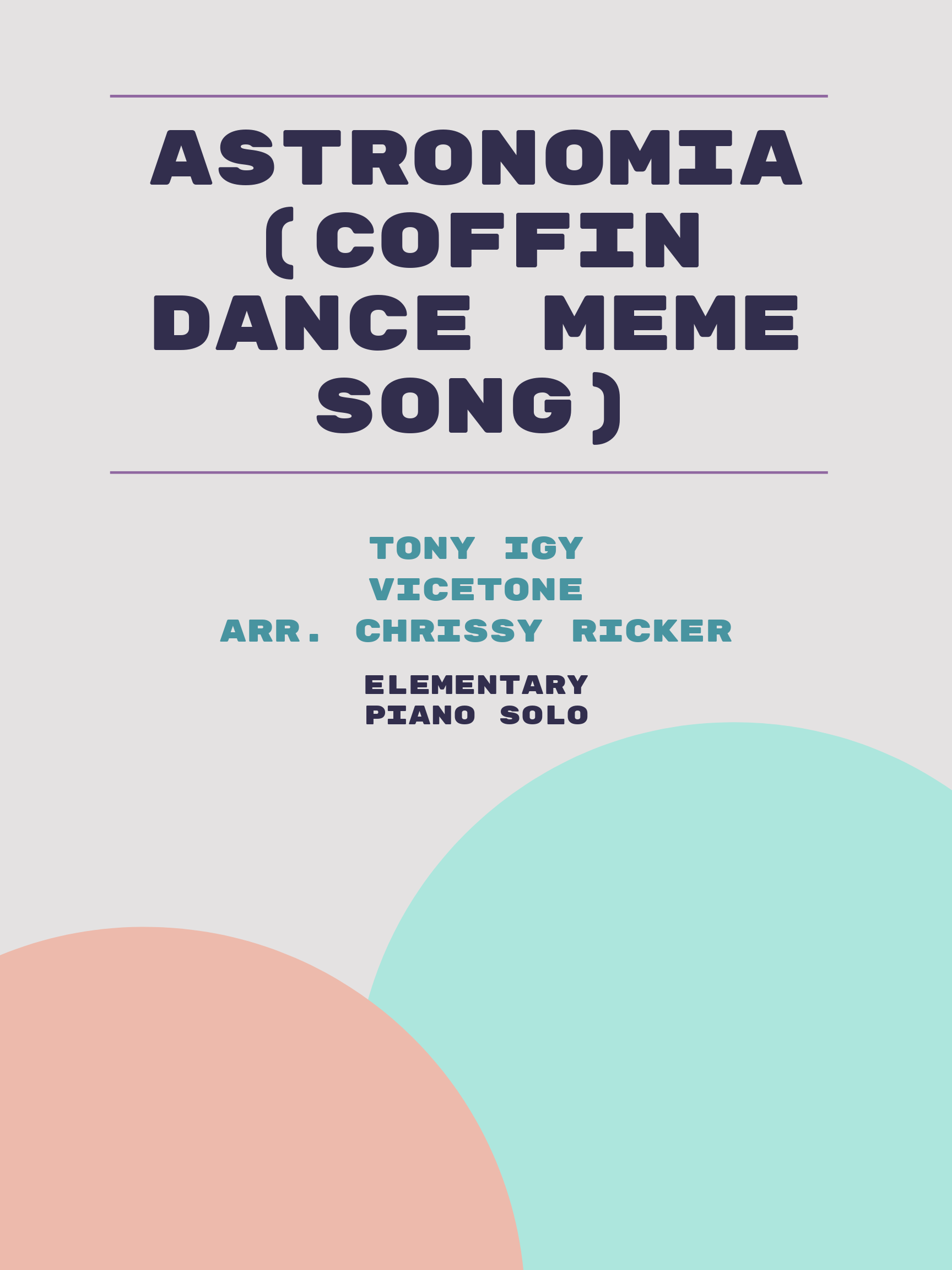 Astronomia (Coffin Dance Meme Song) Sample Page