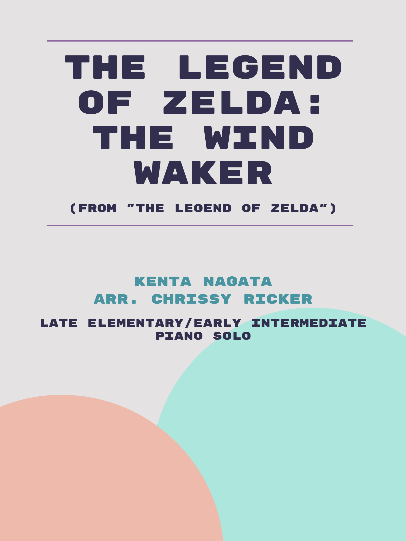 The Legend of Zelda: The Wind Waker by Kenta Nagata