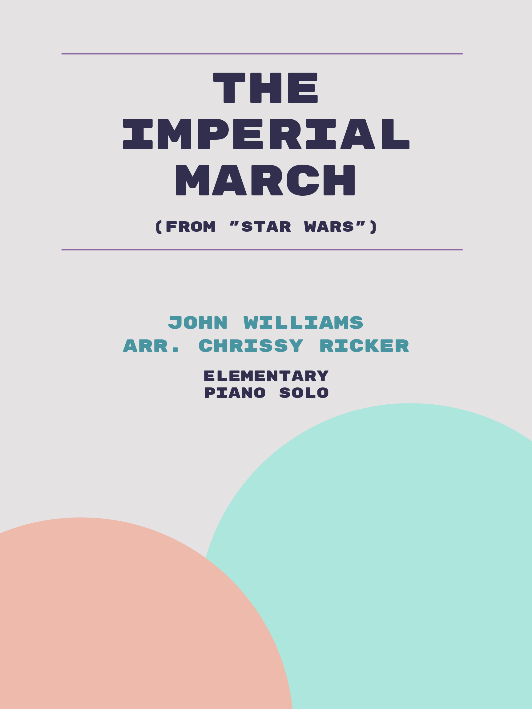 The Imperial March Sample Page