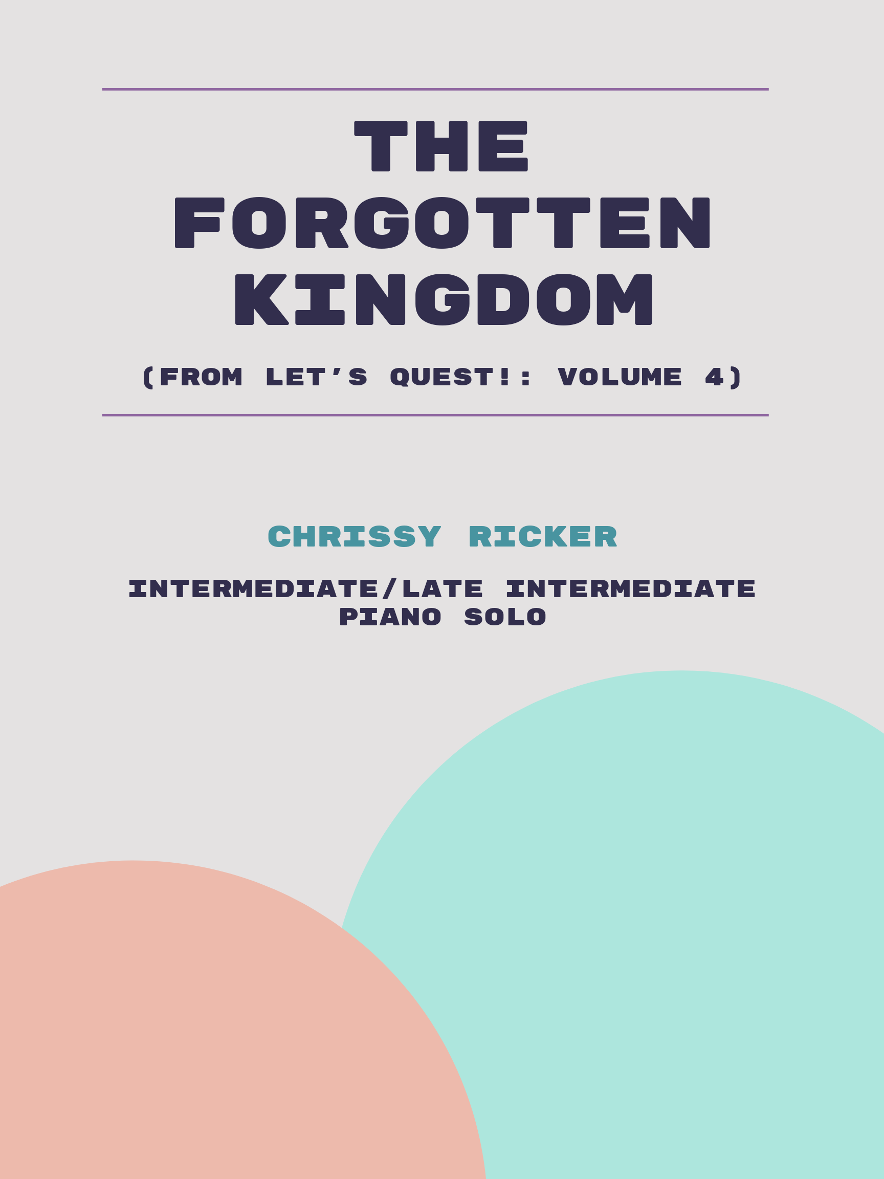 The Forgotten Kingdom by Chrissy Ricker
