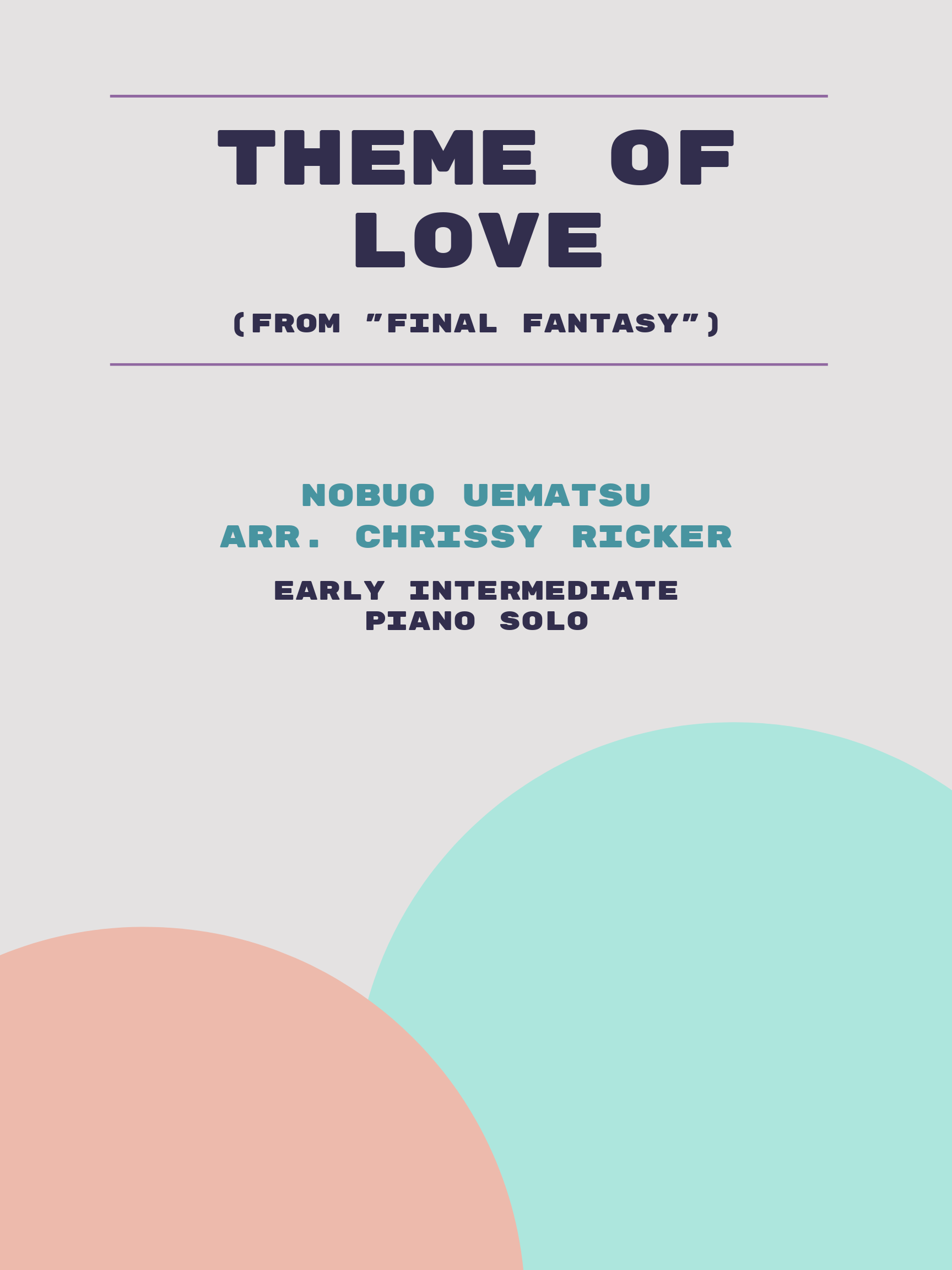 Theme of Love by Nobuo Uematsu
