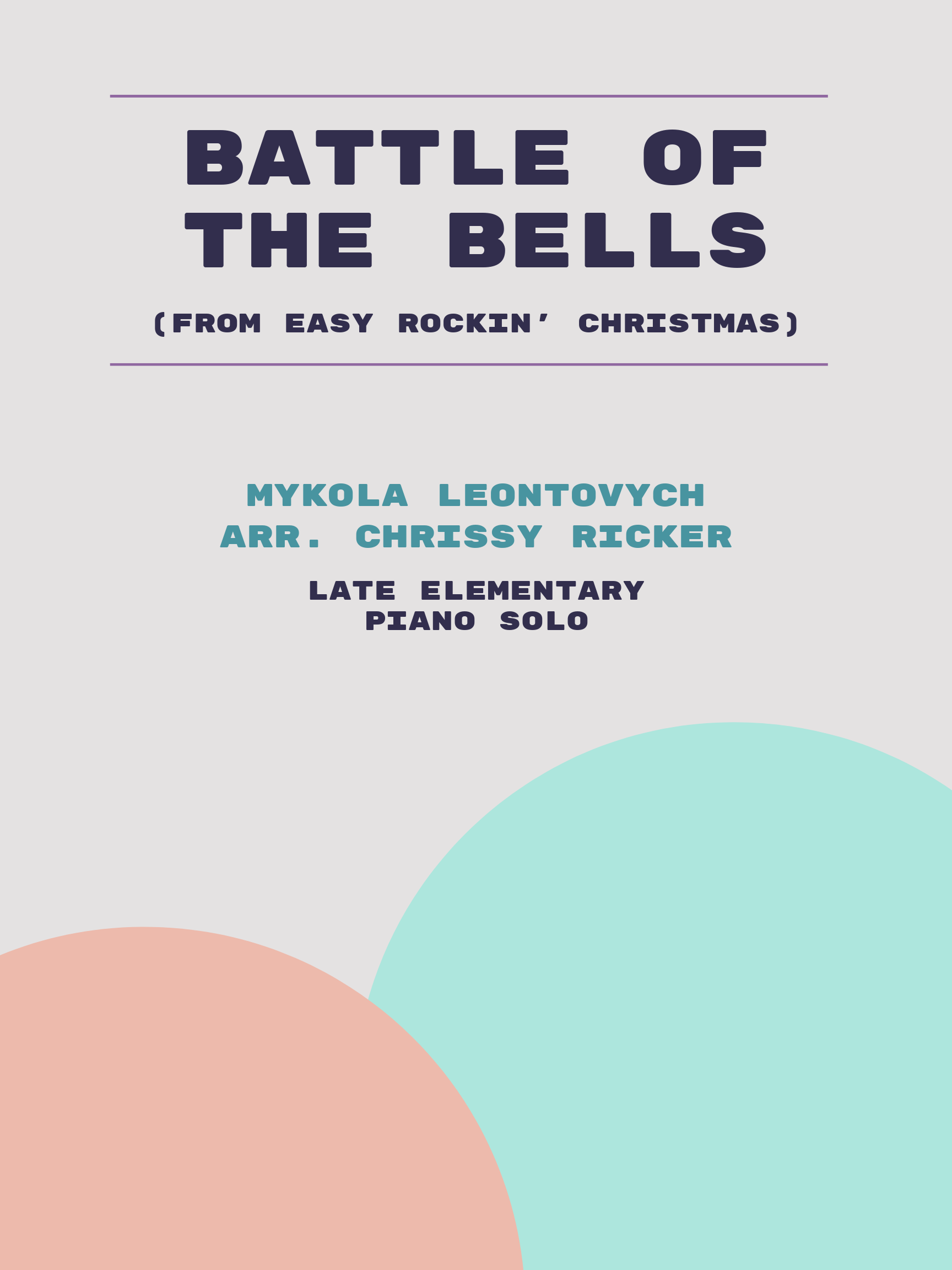 Battle of the Bells by Mykola Leontovych