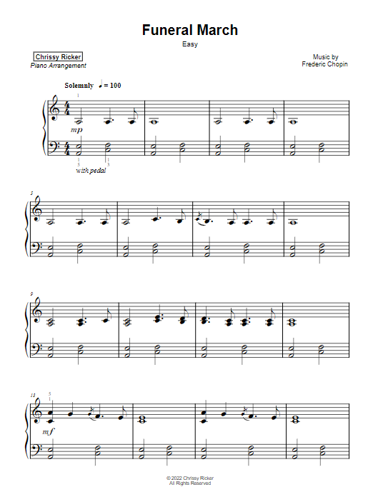 Funeral March Sample Page