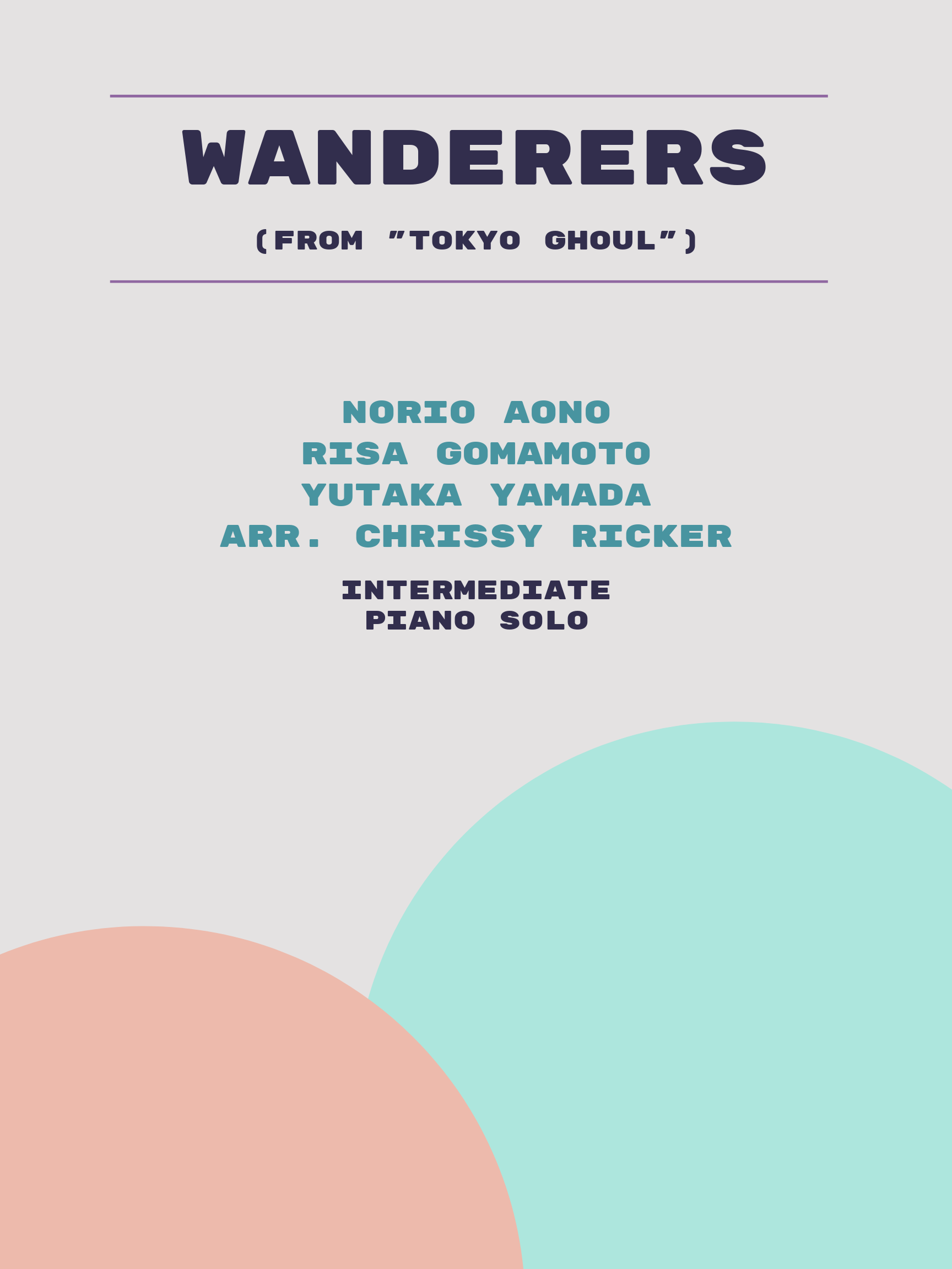 Wanderers by Norio Aono, Risa Gomamoto, Yutaka Yamada